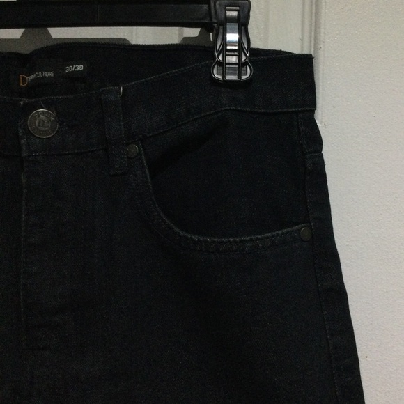 BNWT Denim Culture Premium Black Straight Jeans - Picture 4 of 5